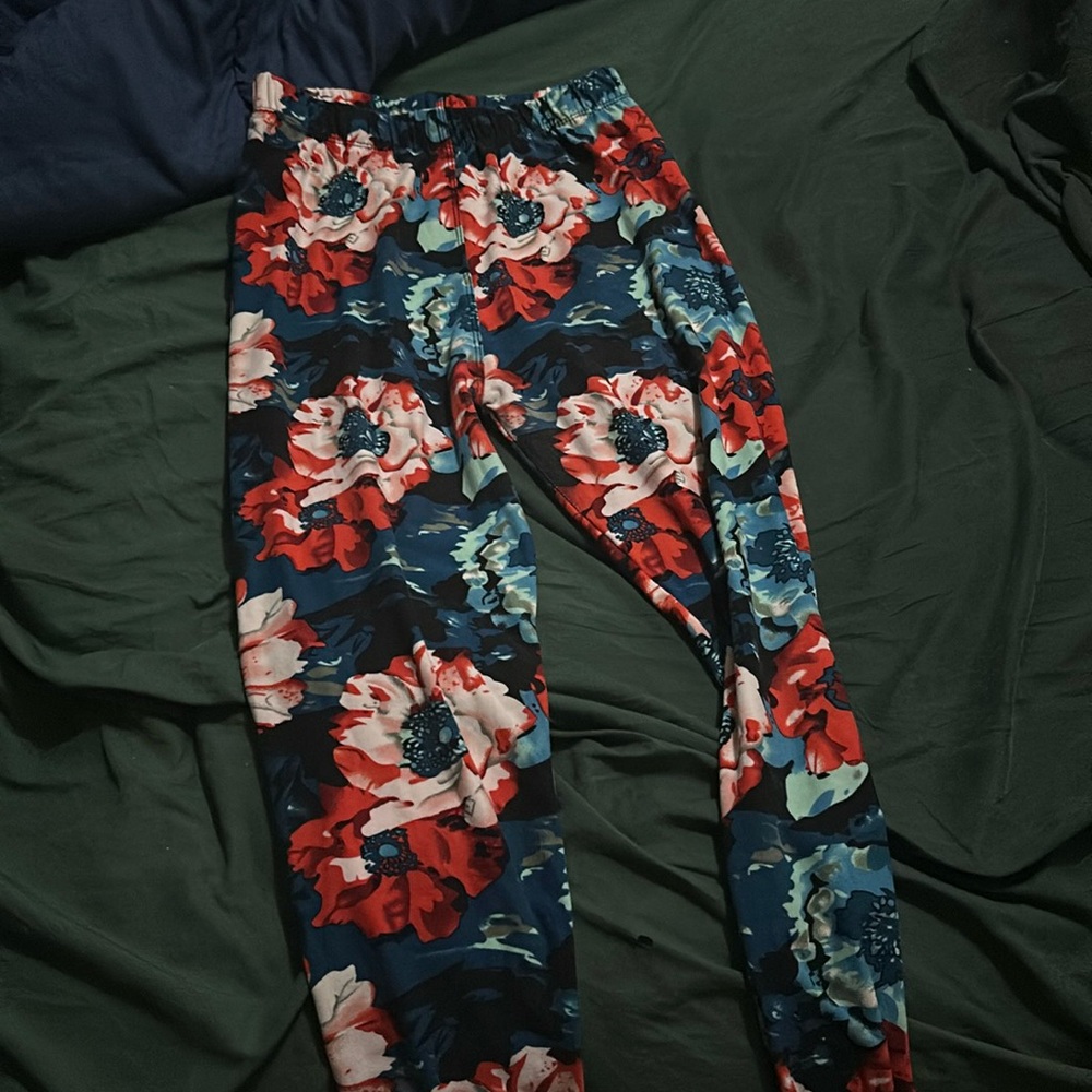 Flower leggings
